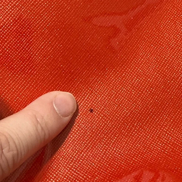 Coach Red Patent Leather Shoulder Bag - Picture 11 of 12